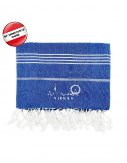 Vienna Edition: Bio-Hamamtuch Sky Blue