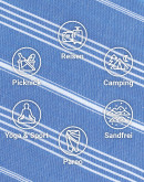 Hamamtuch badetuch strandtuch reisehandtuch saunatuch traveltowel beachtowel towel lestoff color