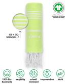 Hamamtuch badetuch strandtuch reisehandtuch saunatuch traveltowel beachtowel towel lestoff color