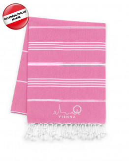 Vienna Edition: Bio-Hamamtuch Pink