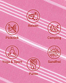 Hamamtuch badetuch strandtuch reisehandtuch saunatuch traveltowel beachtowel towel lestoff color