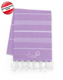 Vienna Edition: Bio-Hamamtuch Lilac