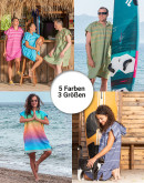 Poncho badeponcho strandponcho surfponcho lestoff color