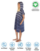 Poncho badeponcho strandponcho surfponcho lestoff color