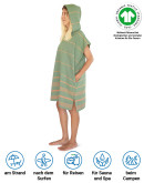 Poncho badeponcho strandponcho surfponcho lestoff color