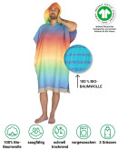 Poncho badeponcho strandponcho surfponcho lestoff color