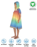 Poncho badeponcho strandponcho surfponcho lestoff color
