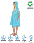 Poncho badeponcho strandponcho surfponcho lestoff color