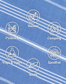 Hamamtuch handtuch reisehandtuch towel lestoff color lepetit