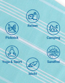 Hamamtuch handtuch reisehandtuch towel lestoff color lepetit
