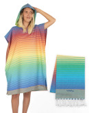 Poncho badeponcho strandponcho surfponcho lestoff color