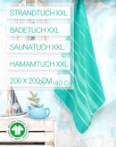 Hamamtuch strandtuch liegetuch reisetuch towel beachtowel lestoff color xxl