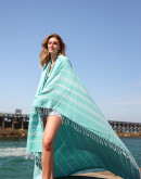 Hamamtuch strandtuch liegetuch reisetuch towel beachtowel lestoff color xxl
