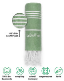 Hamamtuch strandtuch liegetuch reisetuch towel beachtowel lestoff color xxl